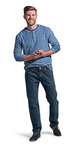 LEE Men’s Big & Tall Regular Fit Straight Leg Jean 