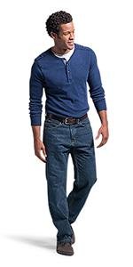 LEE Men''s Big & Tall Modern Series Extreme Motion Relaxed Fit Jean 