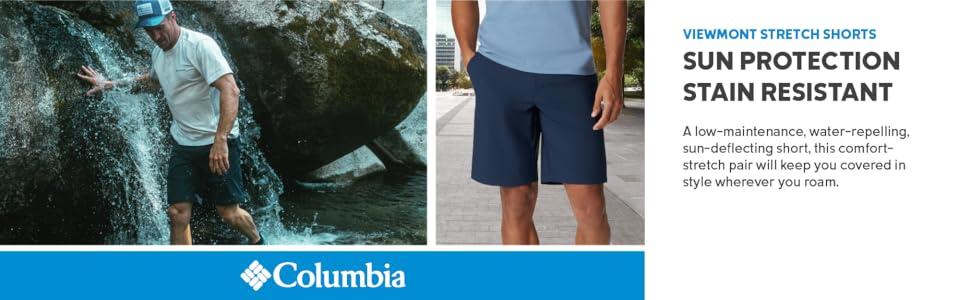 Columbia Men''s Viewmont Stretch Shorts 