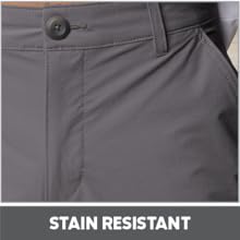 Stain and water resistant