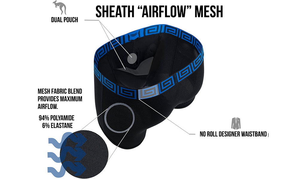 sheath airflow dual pouch