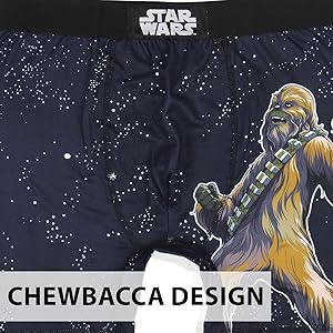 Chewbacca Mens Boxers Chewbacca Design