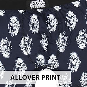 Chewbacca Mens Boxers Print