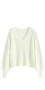 ZAFUL Women&amp;#39;s Pullover Cable Knitted Sweater