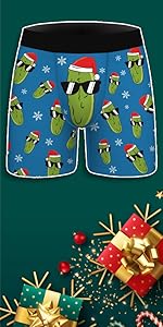 men gag gifts for christmas funny hilarious novelty boxer briefs underwear holiday cute cool ugly