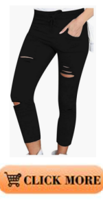 B0CHMG7PLF Womens High Waist Joggers with Pockets Cargo Stretch Leggings Casual Athletic