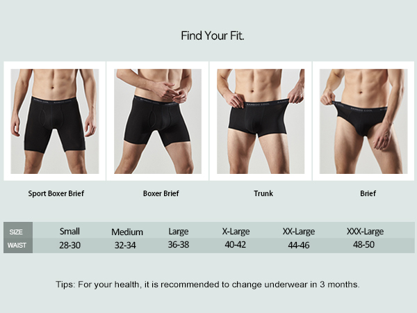 mens underwear pack