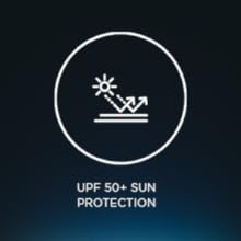 UPF 50+ sun protection