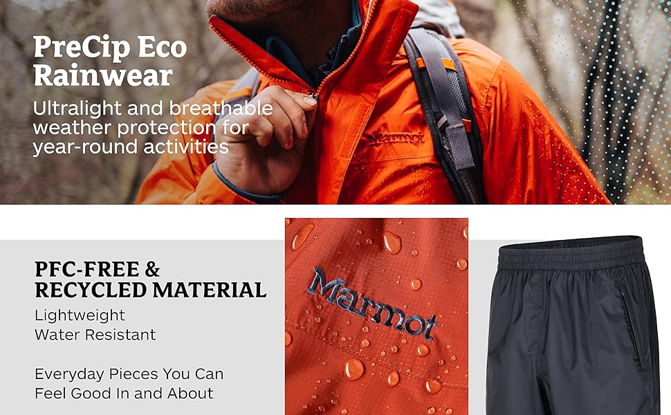 Marmot Men''s Precip Eco Rainwear