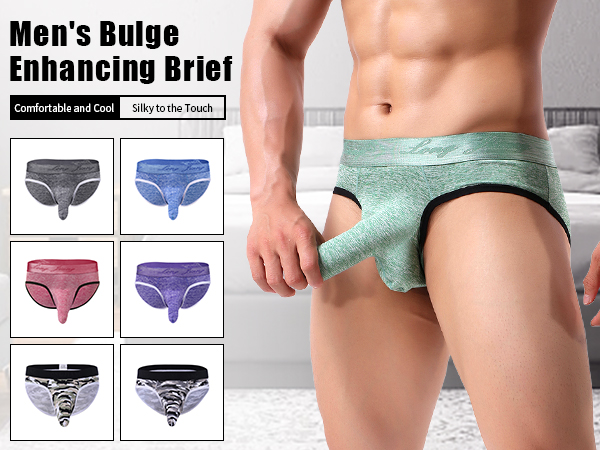 Men underwear male elephant underwear male underwear bullet separation breathable sexy briefs summer