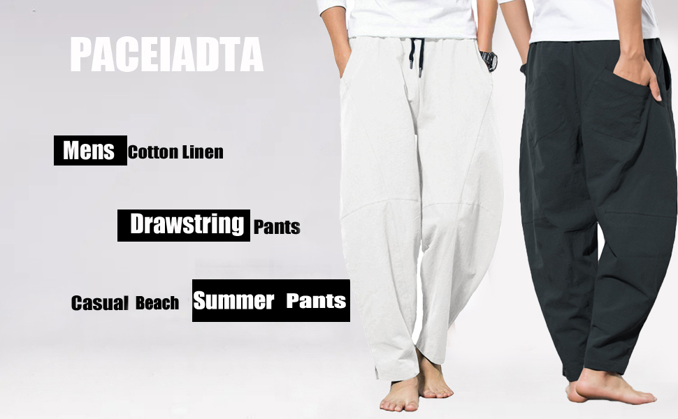 mens linen pants