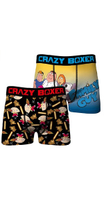 Men’s 2-Pack Boxer Briefs - Family Guy 