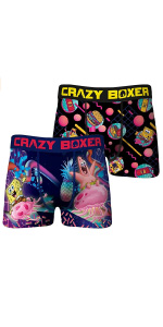 Men’s 2-Pack Boxer Briefs - SpongeBob SquarePants - SpongeBob and Patrick