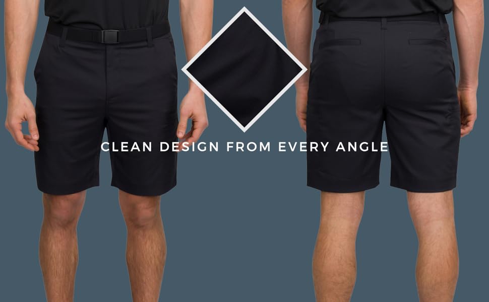 Men&#39;s Cargo Short with 8.5&#34; Inseam, Snap Button Pocket and Zip Side Cargo Utility Pocket