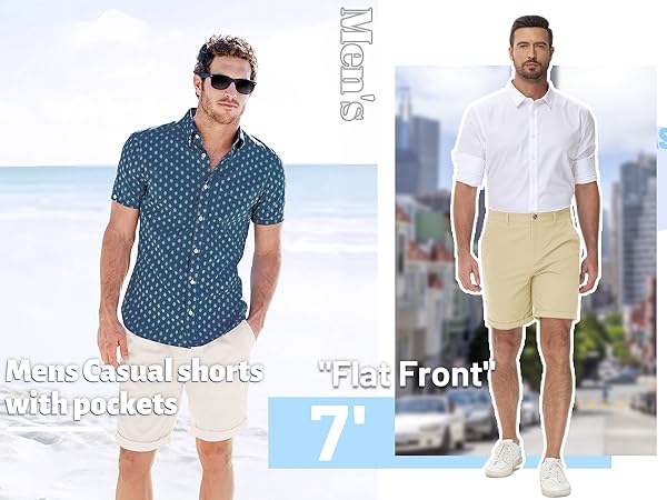 mens causal shorts