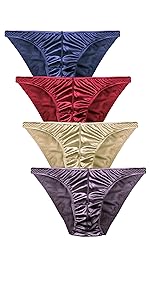 mens satin bikini