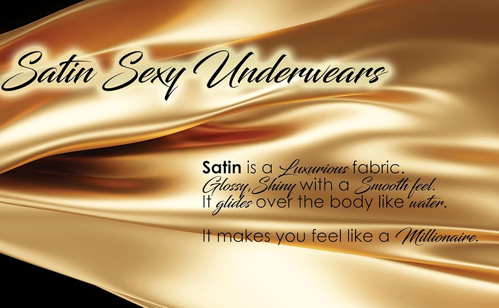 mens satin underwear