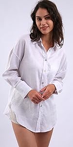 linen button down shirt