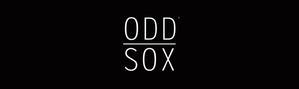 odd sox logo in white writing with a black background