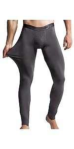 men thermal underwear    men thermal pants  men thermal bottoms long johns pants