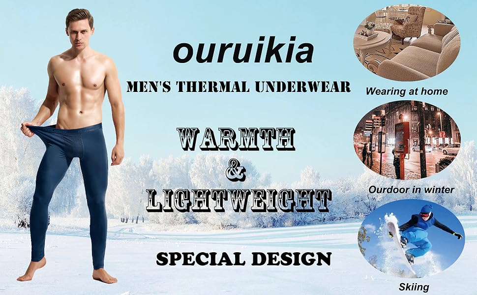 men thermal underwear bottoms thermal underwear pants keep warm thermal underwear for winter