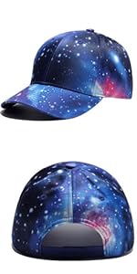 galaxy baseball hat cap for men women adjustable sports caps