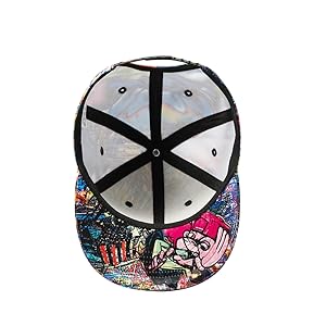 Graffiti Unisex Snapback Hip Hop Hats Cool Adjustable Summer Hats