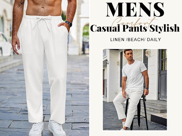 mens casual pants