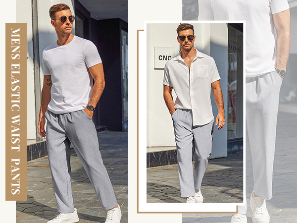 mens linen pants