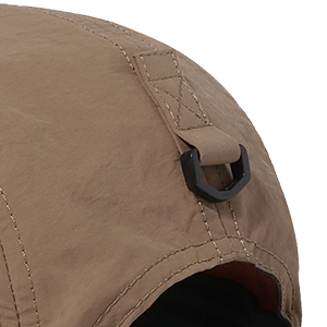 Curved Brim 5 Panel Hat UPF50+ Sun Hats Quick Dry Outdoor Sports Run Cap Moisture Wicking Ball Cap