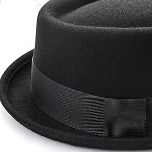 men''s porkpie hat flat top caps for men