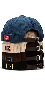 Zegoo Corduroy Beanie Hat