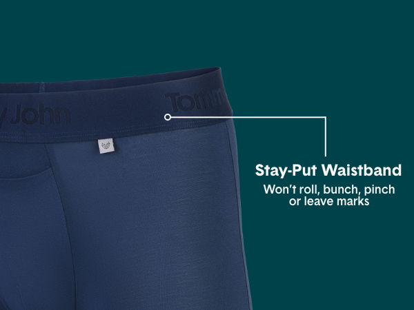 Stay put waistband