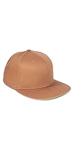 Datoni Cotton Stretch Baseball Cap - Brown