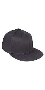 Datoni Cotton Stretch Baseball Cap - Black