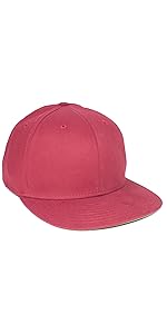 Datoni 6 Panel Cotton stretch Baseball cap for men &amp;amp;amp;amp; Women -  Burgundy