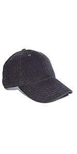 Datoni Corduroy Cap - Black  