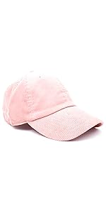 Datoni Corduroy Cap - Smoke Pink