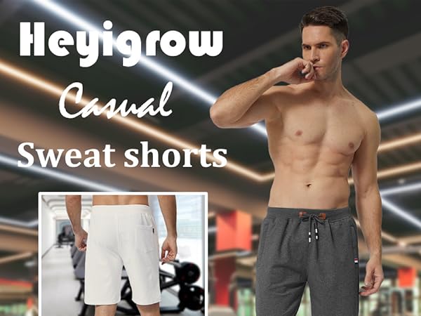 casual sweat shorts