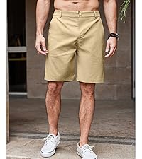 mens linen shorts