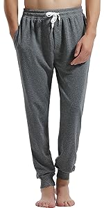 Amy Coulee Mens Cotton Joggers