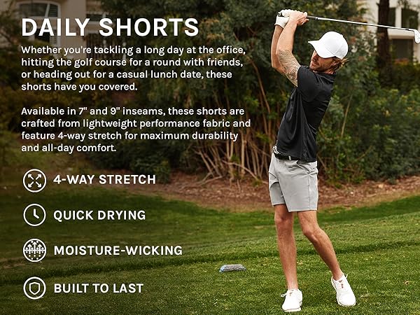 INTO THE AM Daily Shorts for Men