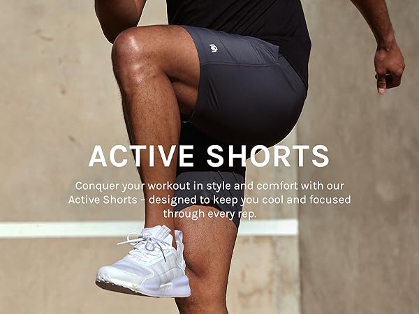 INTO THE AM Performance Active Shorts for Men