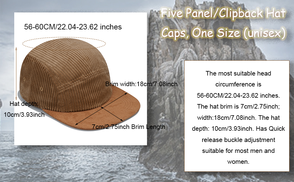 5 panel hat,5 panel hats for men,5 panel hats,5 panel cap,baseball cap,Hat,Corduroy baseball hats