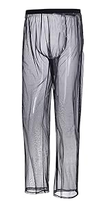 Mens See Through Pajama Bottoms