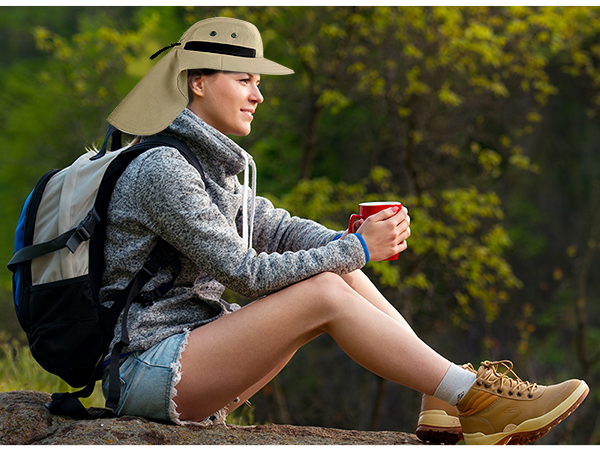 sun hat for camping