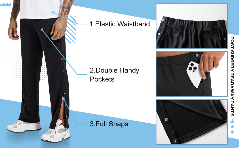 tear away pants for men