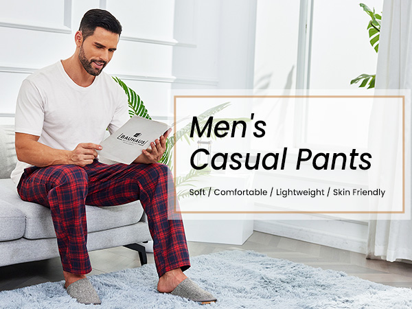 mens casual Pajama Pants