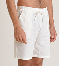 mens linen shorts