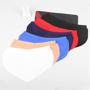 Mens Low Rise Split Shorts Lounge Boxers